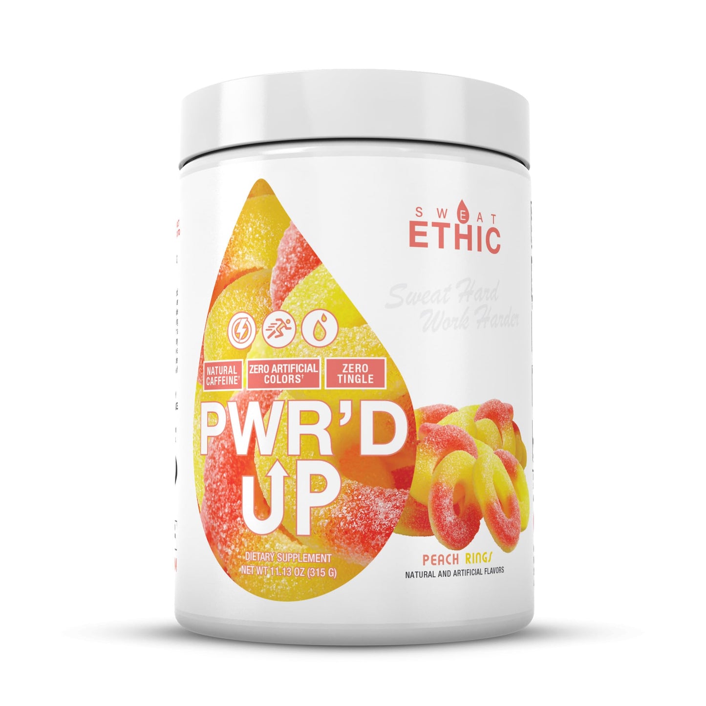 Sweat Ethic PWR’D UP Pre Workout Powder, 12
