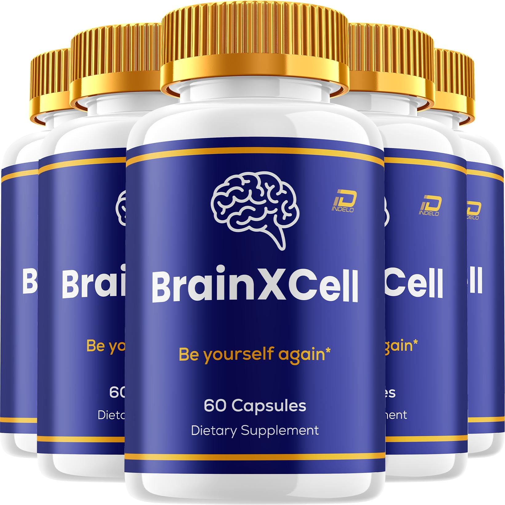 Indelo BrainXCell Advanced Formula Supplement 300 Capsules