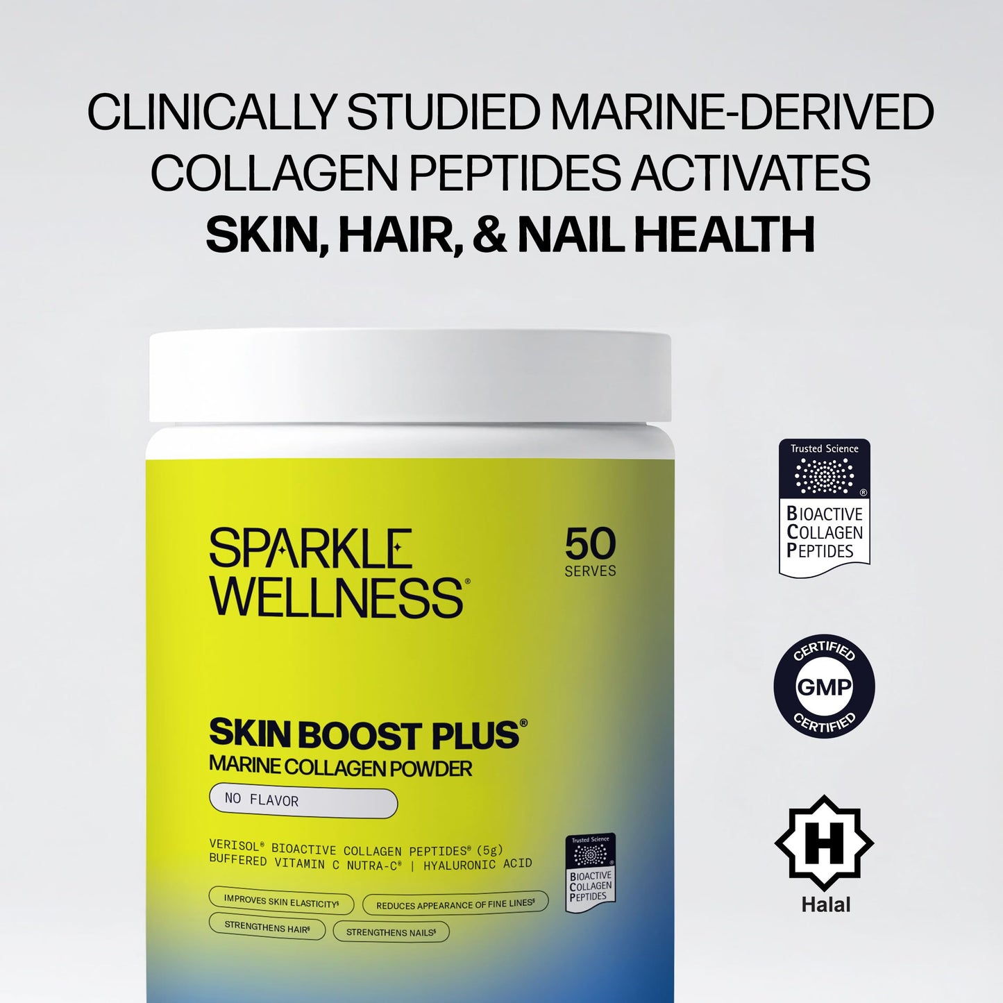 Sparkle Wellness Marine Skin Boost Plus Powder 50 Servings