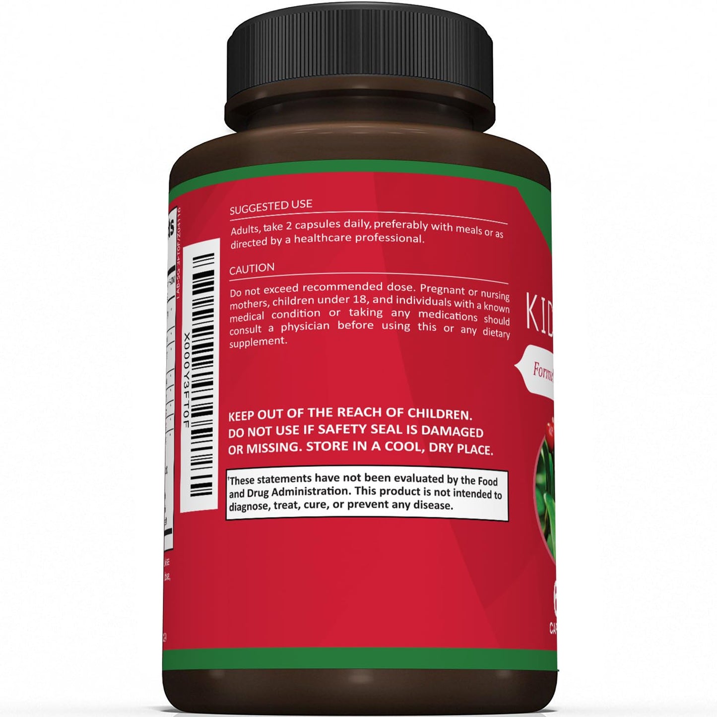 Sunergetic Kidney Cleanse Supplement Capsules, 60 Count