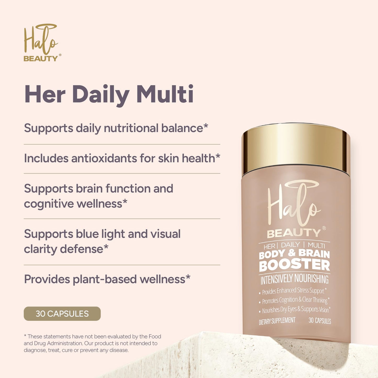 Halo Beauty Her Daily Multi 30 Capsules