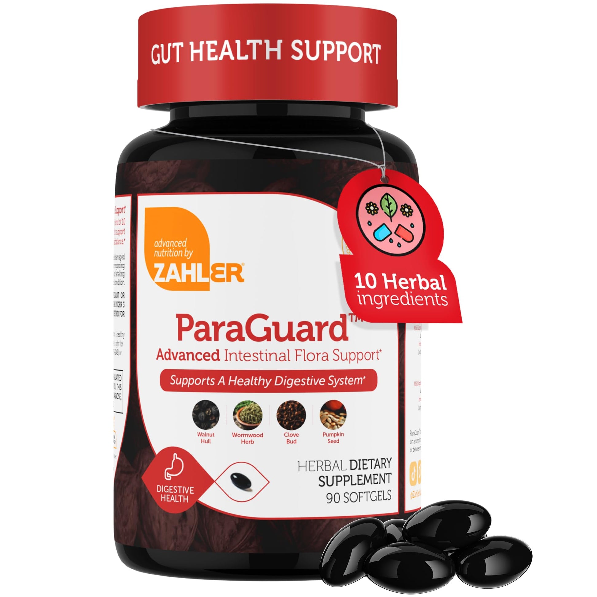 Zahler ParaGuard Cleanse Capsules 90 Count