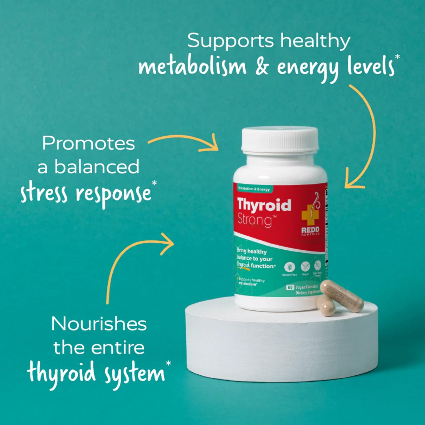 Redd Remedies Thyroid Strong Capsule 60 Capsules
