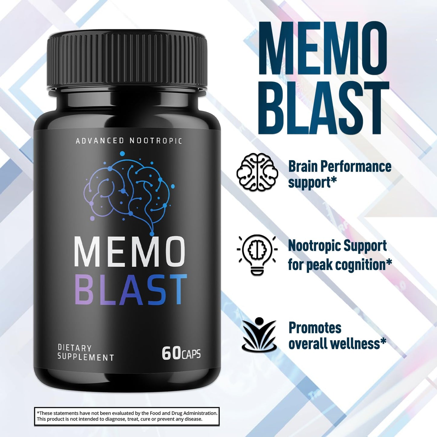 Flex University Memo Blast Capsule 120 Capsules