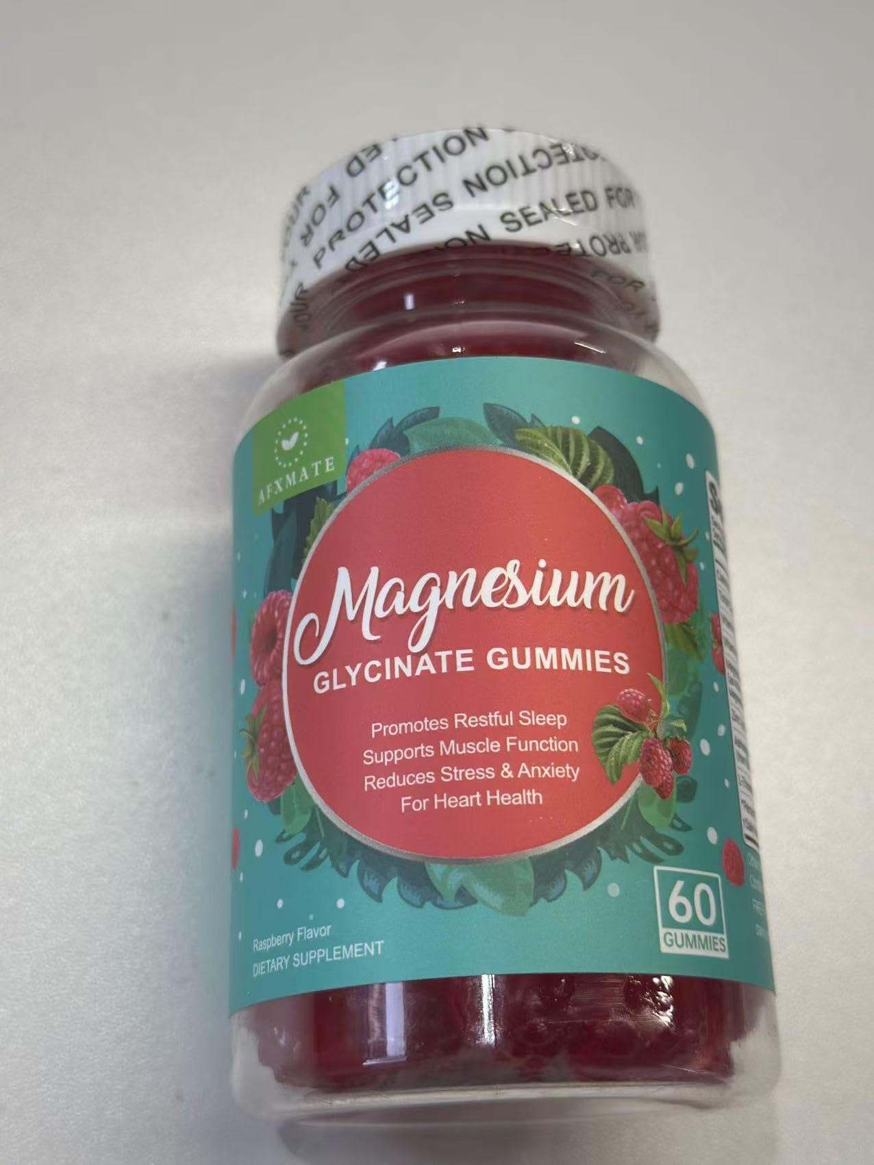 AFXMATE Magnesium glycinate Gummies 60 Count