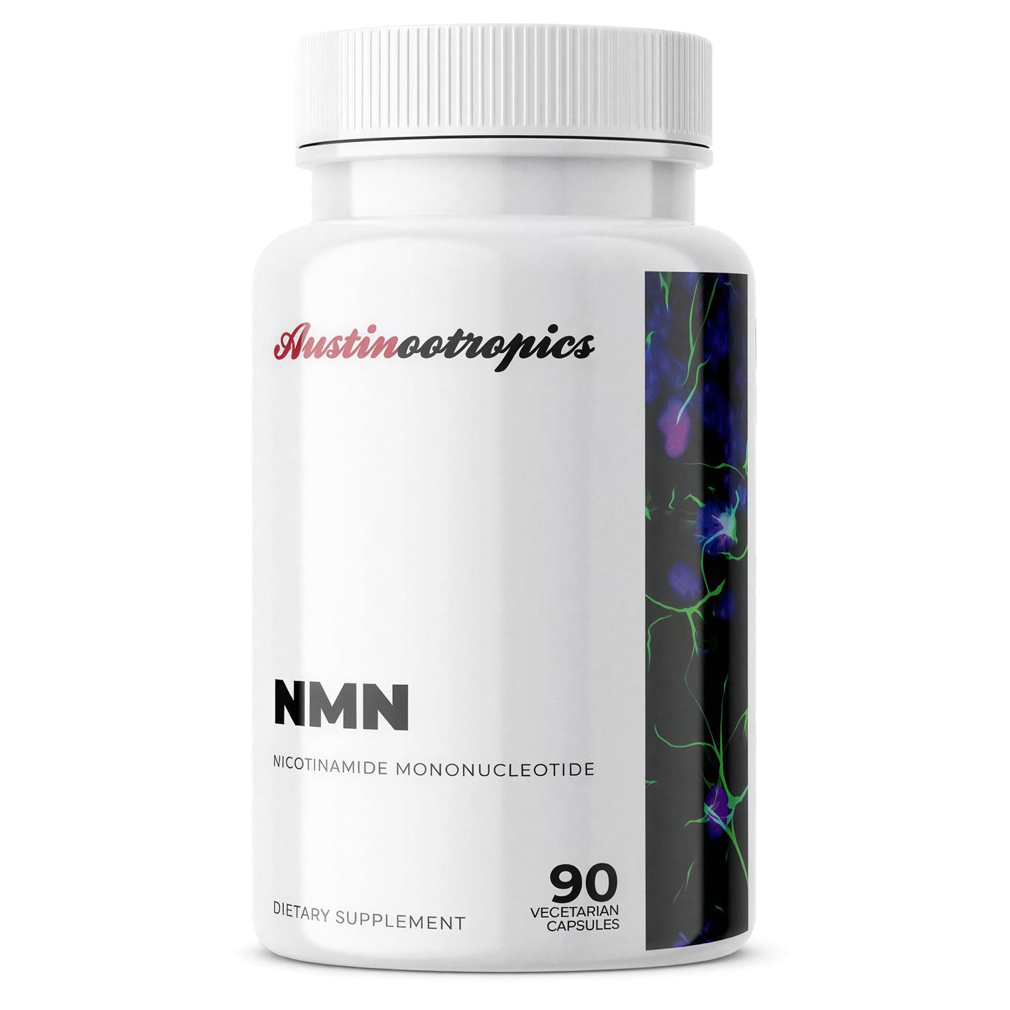 Austinootropics NMN 500 mg Pure NMN Capsule, 90 Capsules