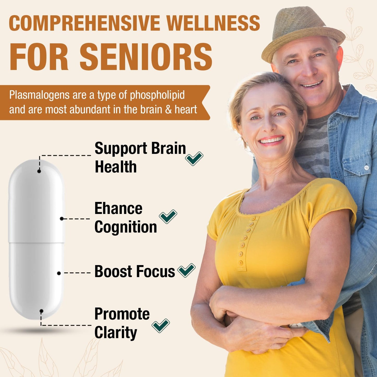 ZenixZephir Liposomal Brain Supplements for Memory and Focus Softgels 60