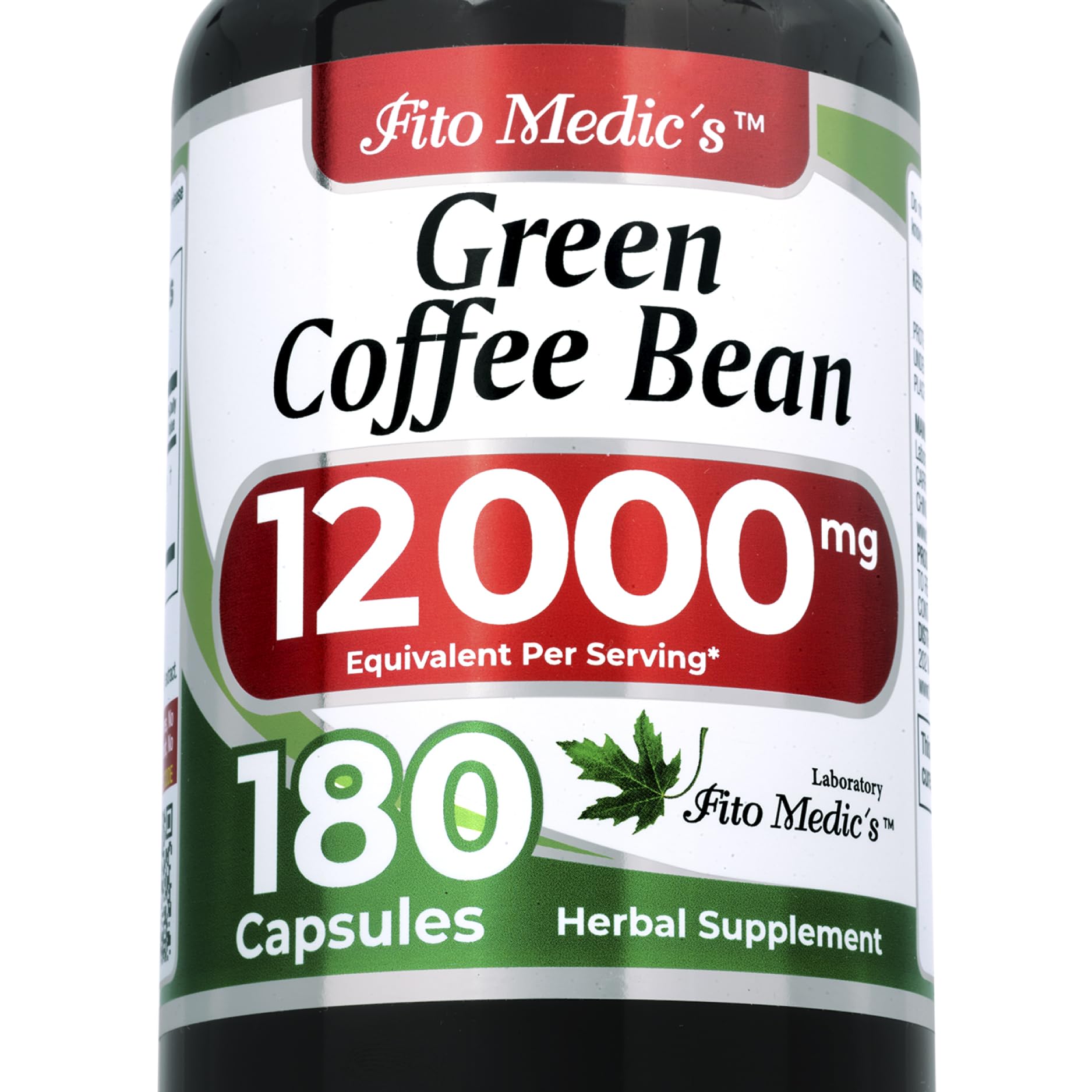 FITO MEDIC'S Green Coffee Bean Extract Capsule 1 Count