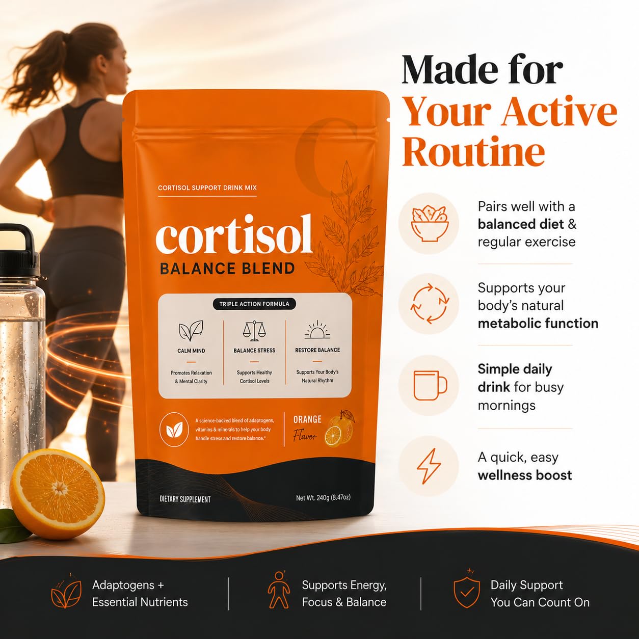Harmonia Cortisol Cocktail Powder, 1 oz