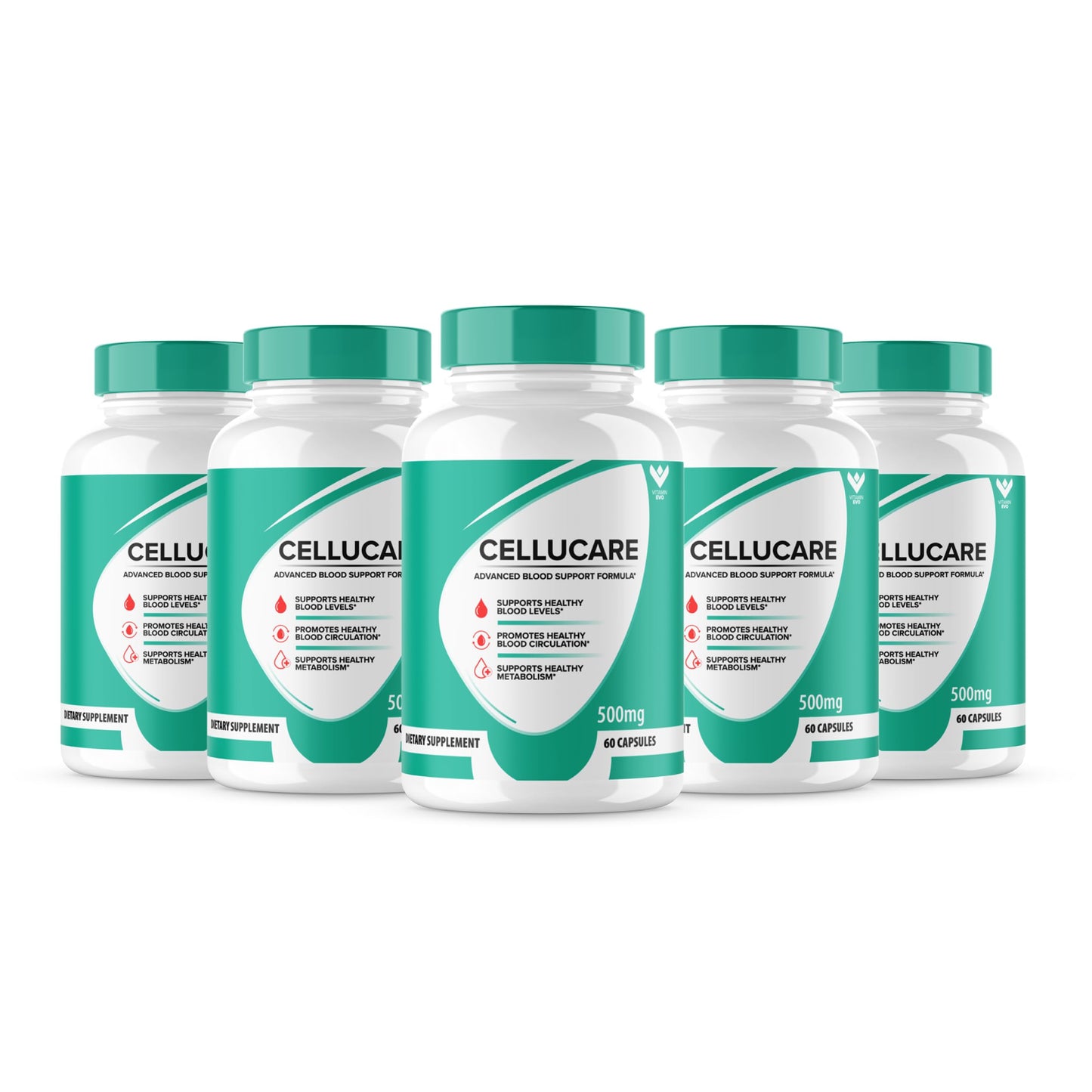Vitamin Evo Cellucare Advanced Blood Support Formula Supplement Capsules 300 Caps