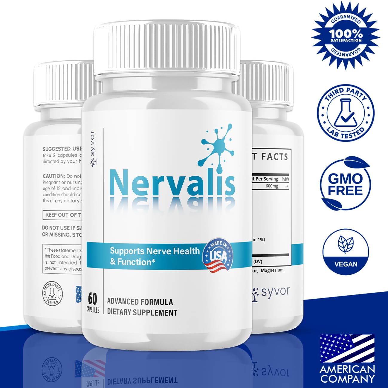 Syvor Nervalis Capsules 300 Capsules