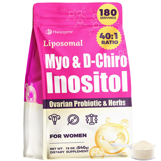 Hwuspmr Liposomal Myo-Inositol & D-Chiro Inositol Powder, 19 oz