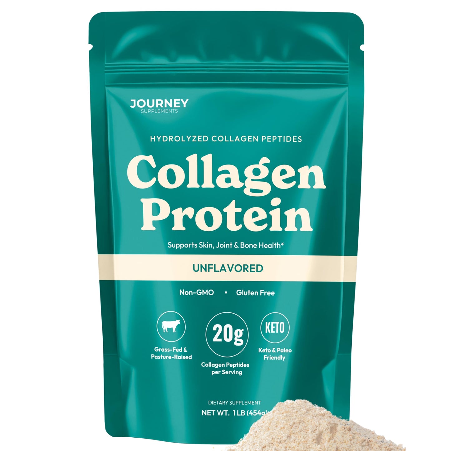 Journey Supplements Collagen Peptides Powder 16
