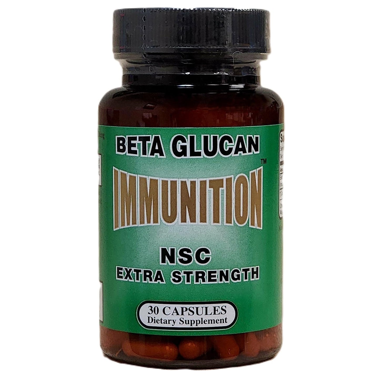 Nutrition Supply NSC-100 Extra Strength Beta Glucan 30 Capsules