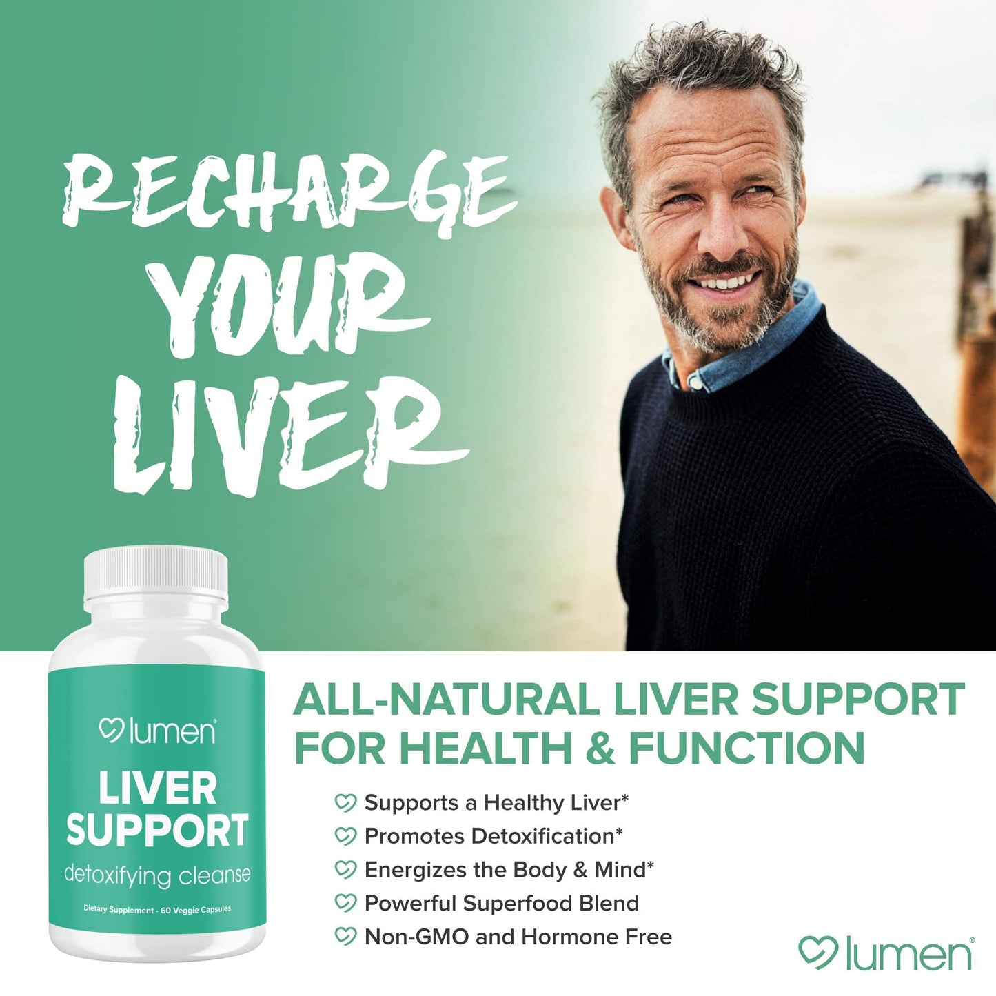 Lumen Naturals Liver Support Capsule 60 Count