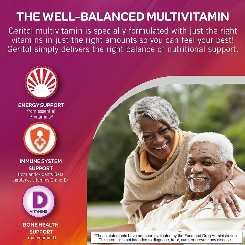 Katie Loxton Geritol Multi-Vitamin Nutritional Support Tablets 80