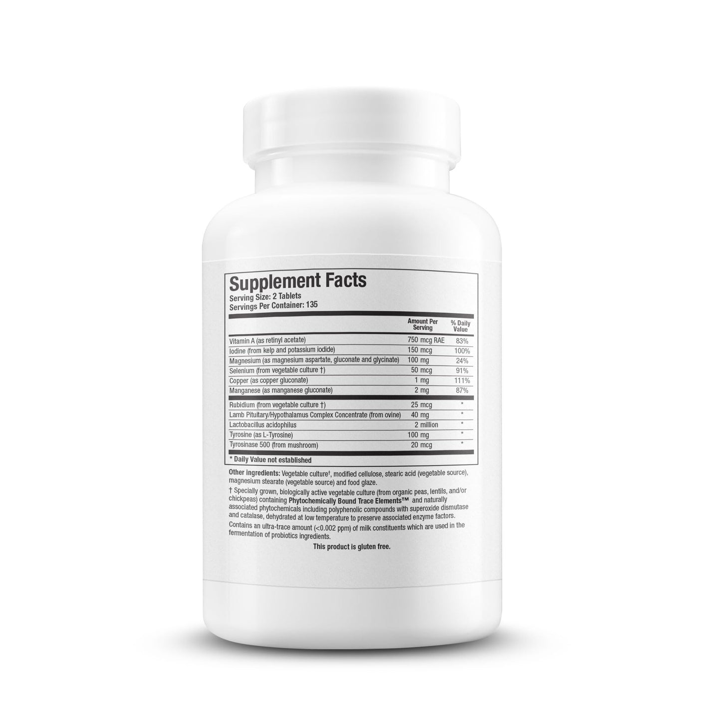 Biotics Research Thyrostim Endocrine & Thyroid Support for Women & Men, 270 Tablets