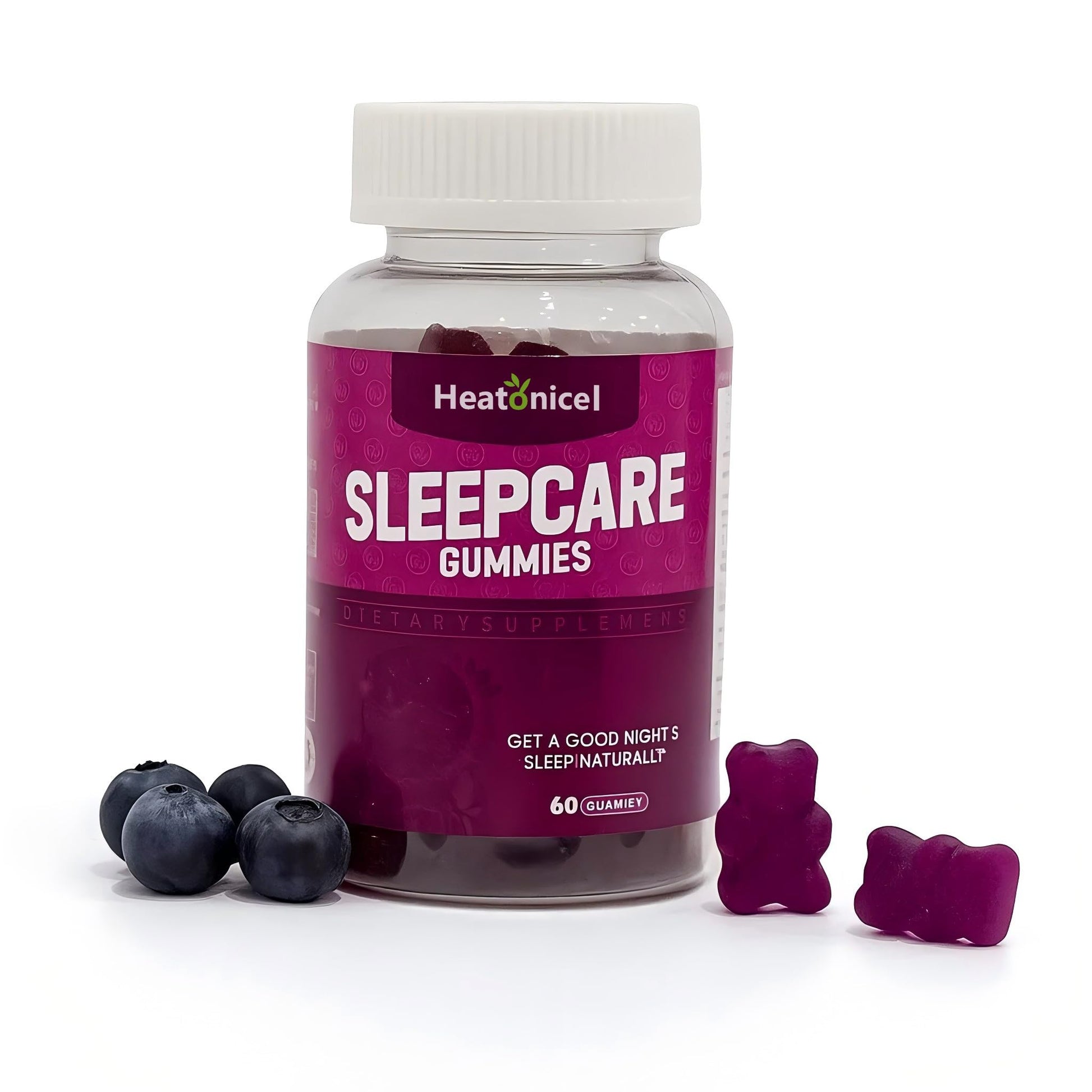 Heatonicel Sleep Gummies for Adults 60 Count