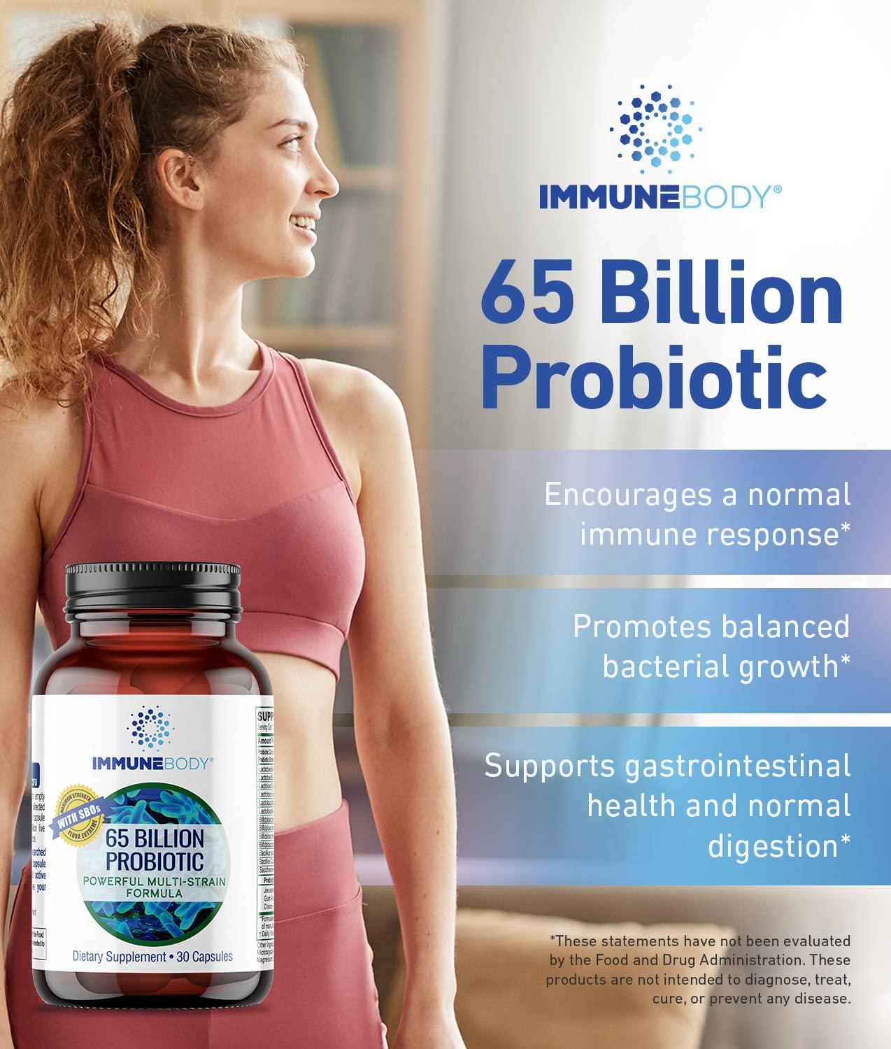 ImmuneBody Ultimate Digestive Health Probiotic Capsule 30 Capsules