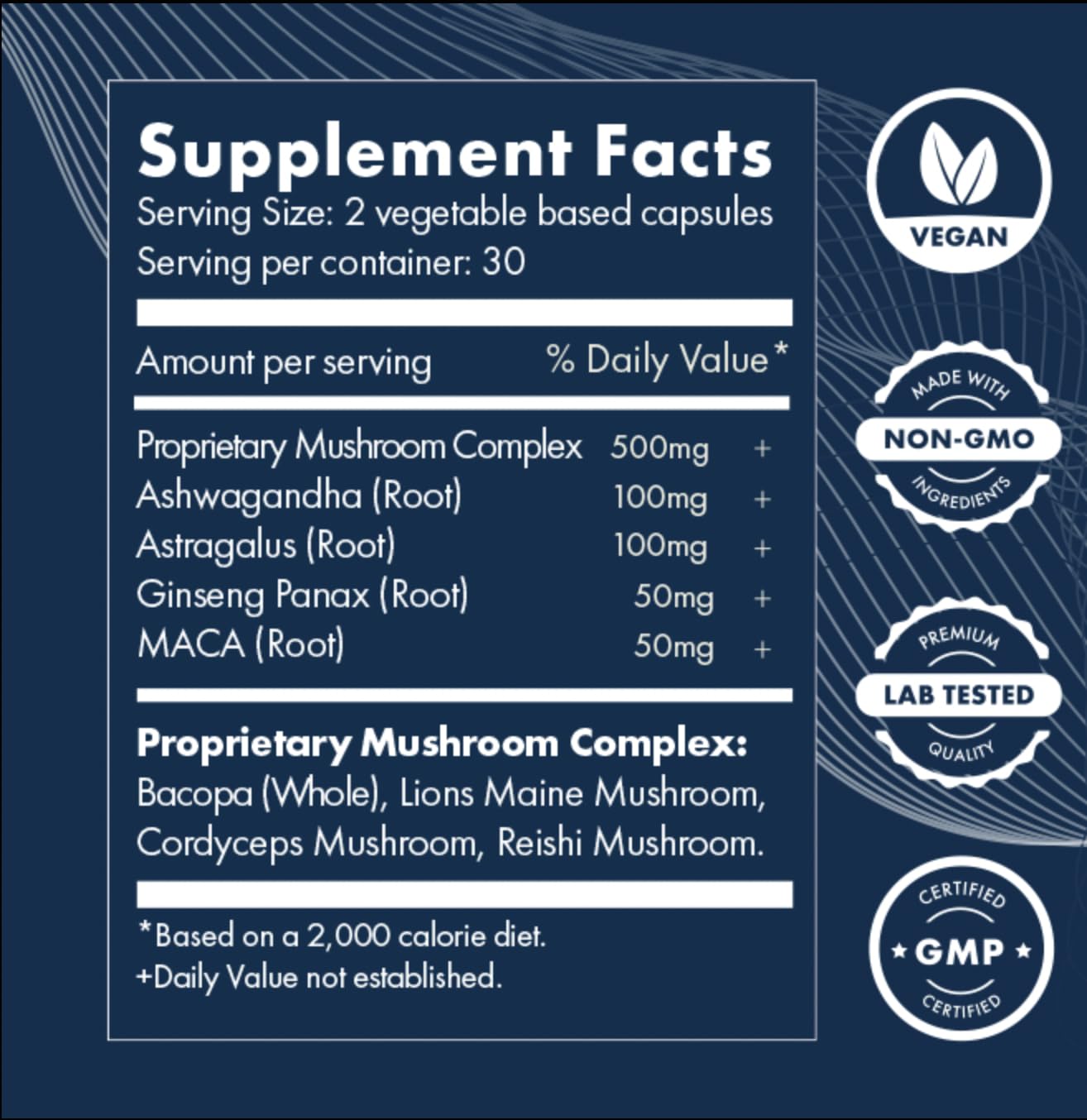 Brilliant Blends Adapt Adaptogen Supplement, 30 Capsules