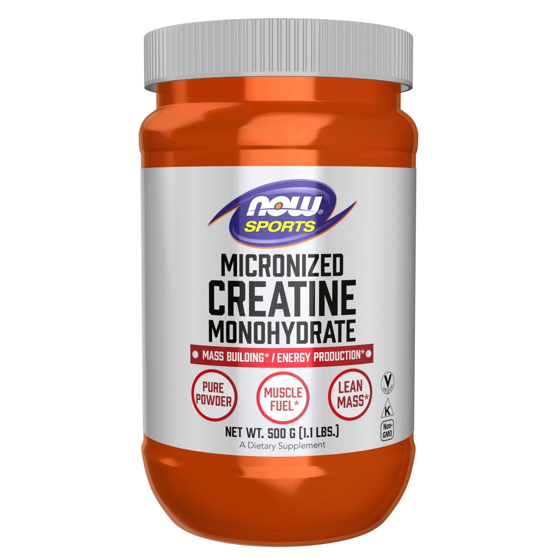 NOW Foods Micronized Creatine Powder 17.6 oz