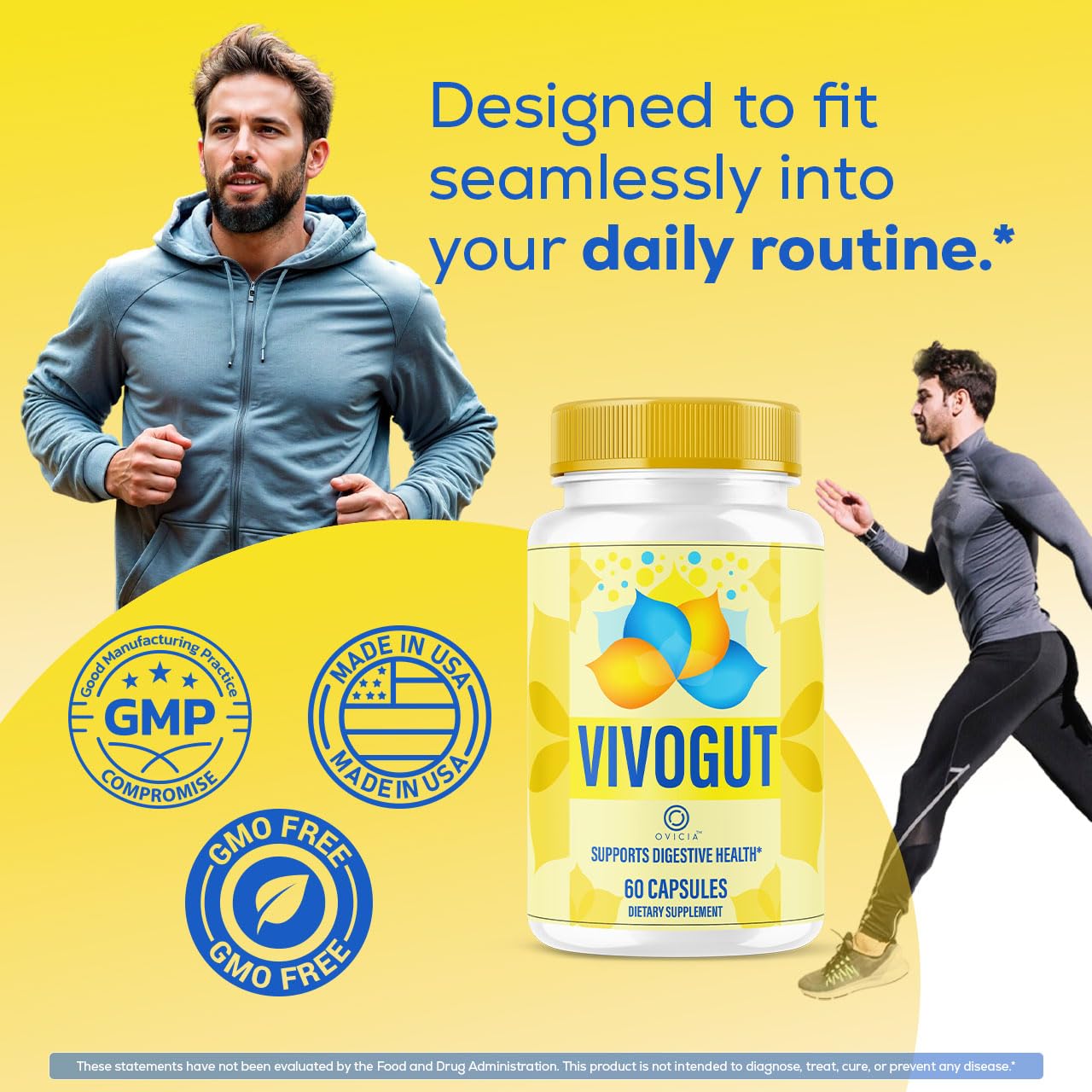 OVICIA VivoGut Capsules, 60 Count