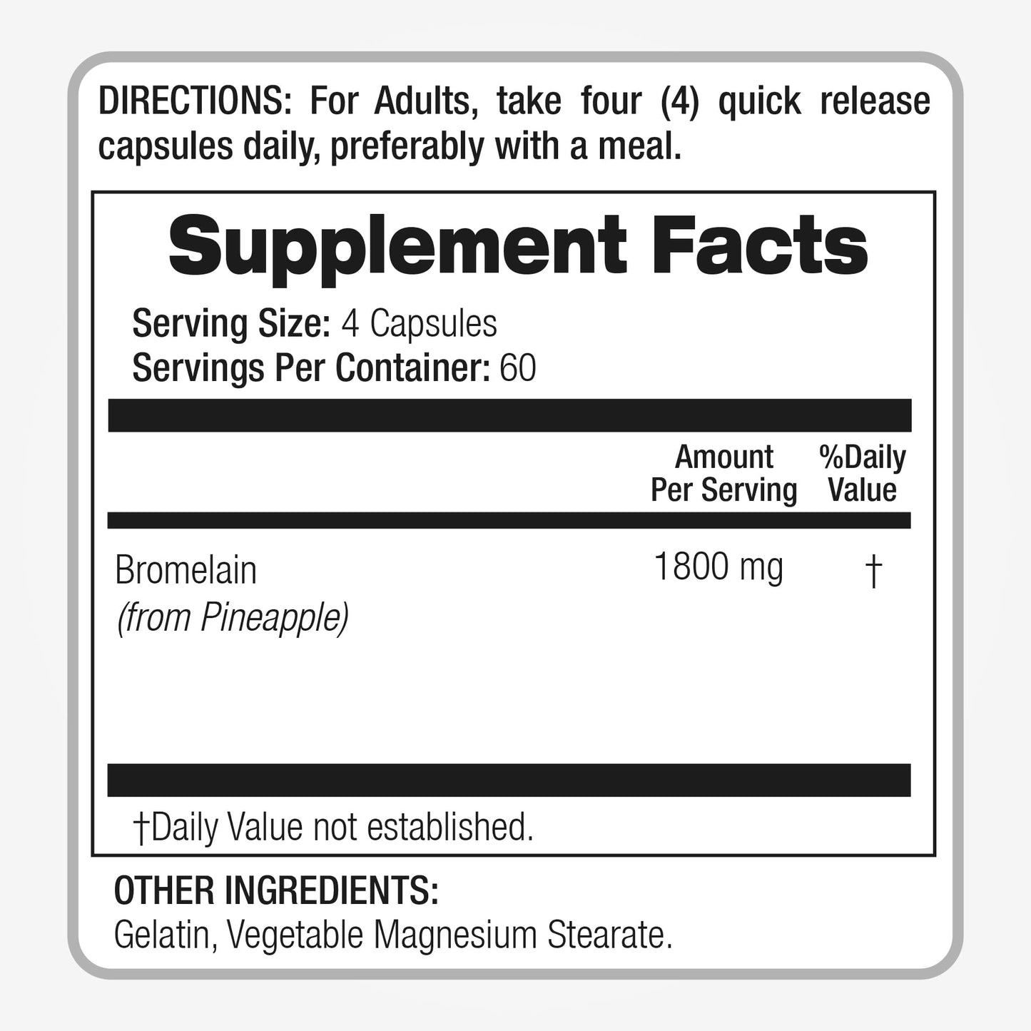 FITO MEDIC'S Bromelain Capsules 240