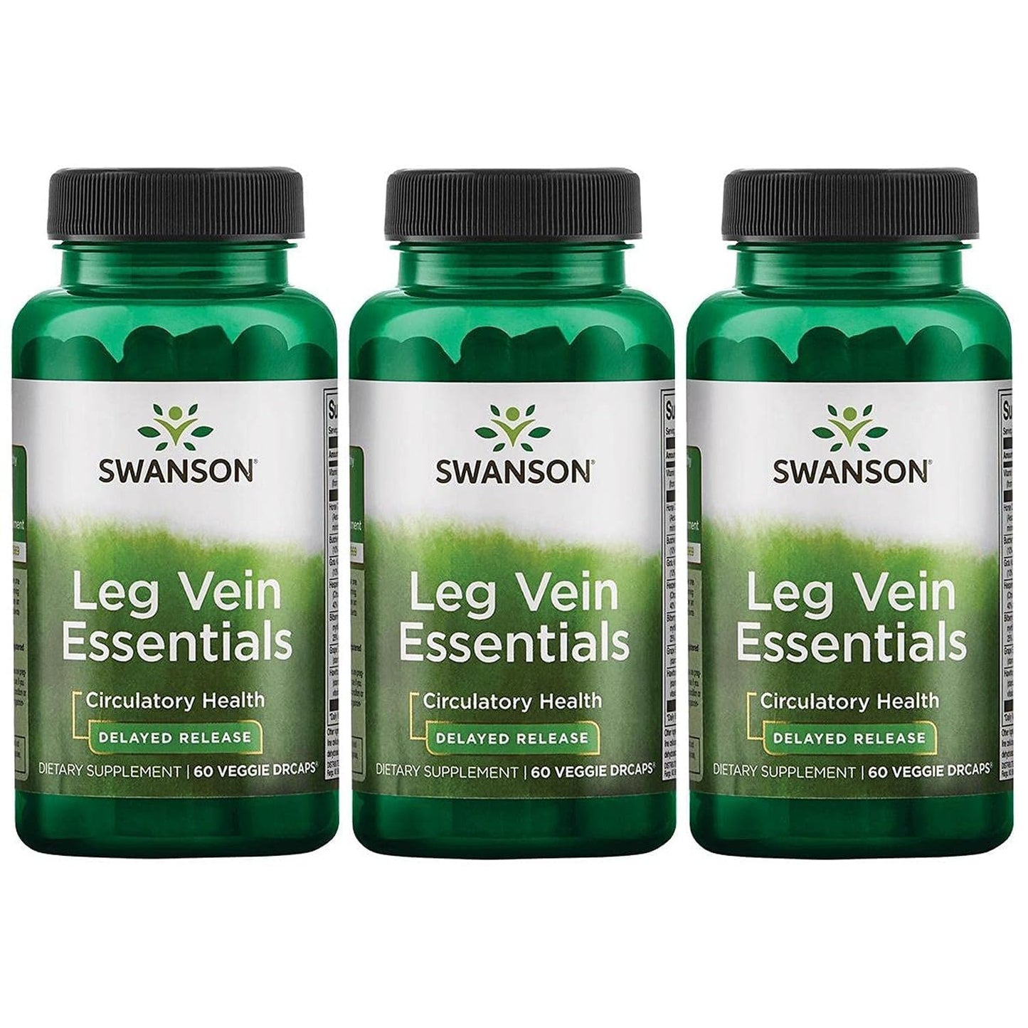 Swanson Leg Vein Essentials Capsules 180 Count