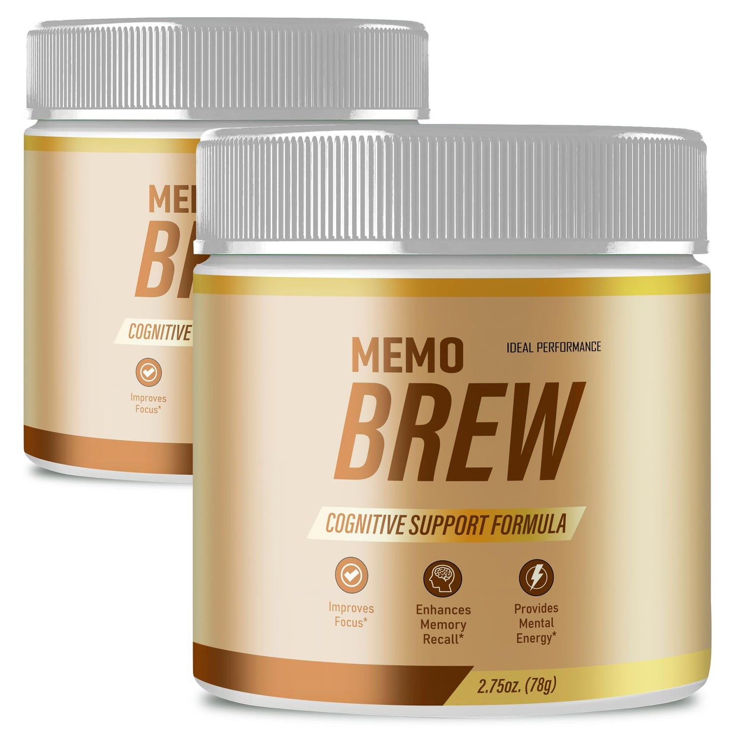 IDEAL PERFORMANCE Memobrew Powder 4 Pack