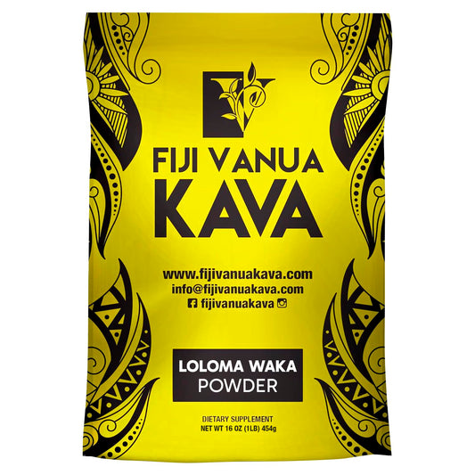 Fiji Vanua Kava Loloma Waka Kava Root Powder 1 lb