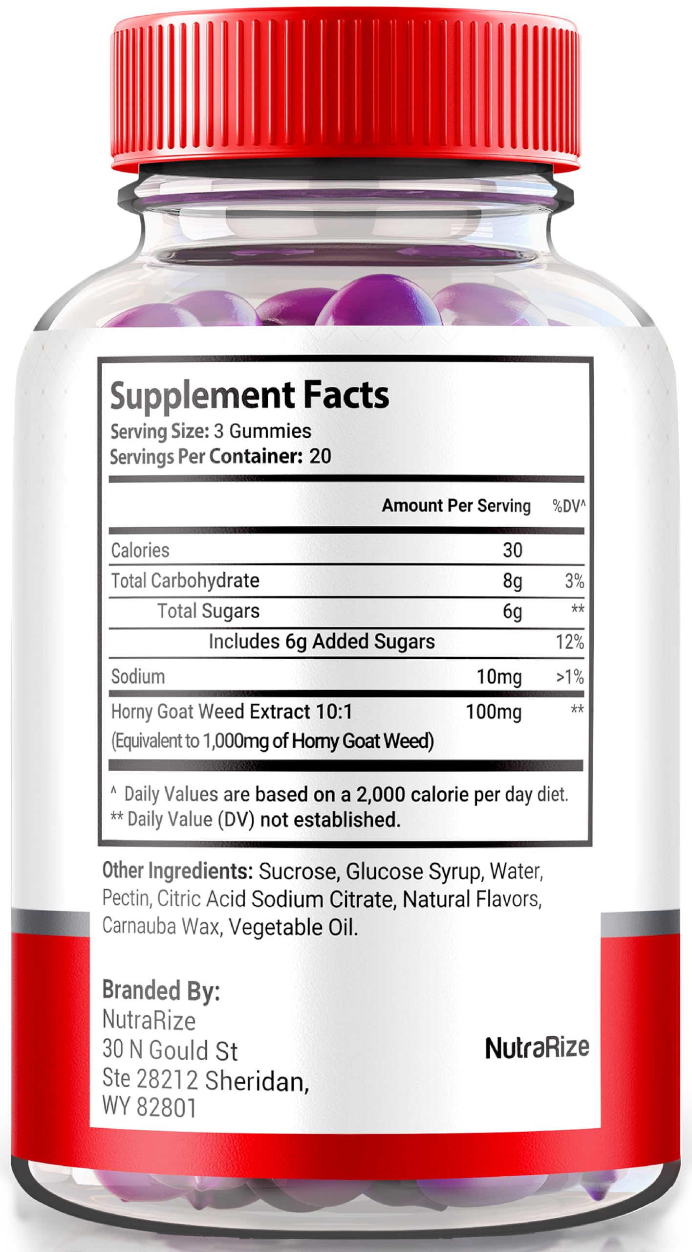 NutraRize TitanBoost Multivitamin Gummy, 300 Gummies