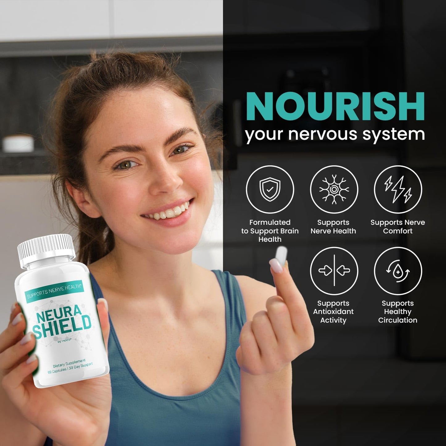 Indelo Neura Shield Capsule, 300 Capsules