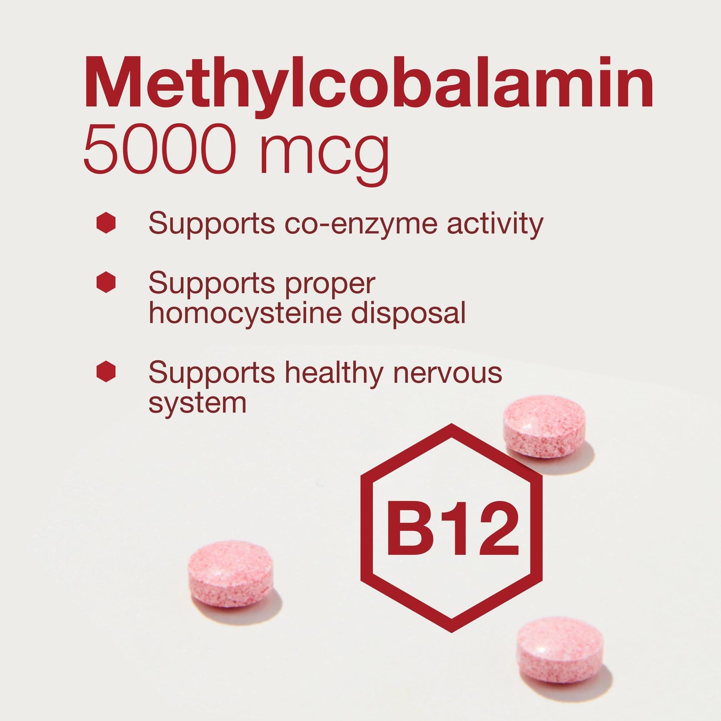 Protocol for Life Balance Methyl B12 5,000mcg 60 Tablets