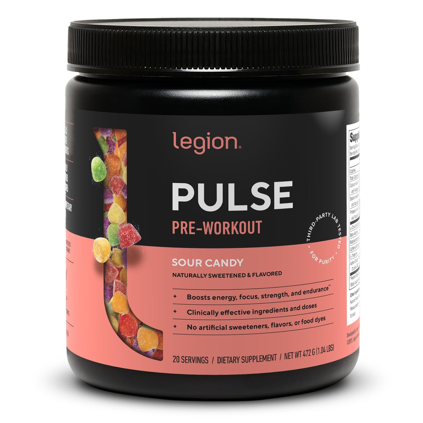 LEGION Pulse Pre Workout Powder 16 Servings