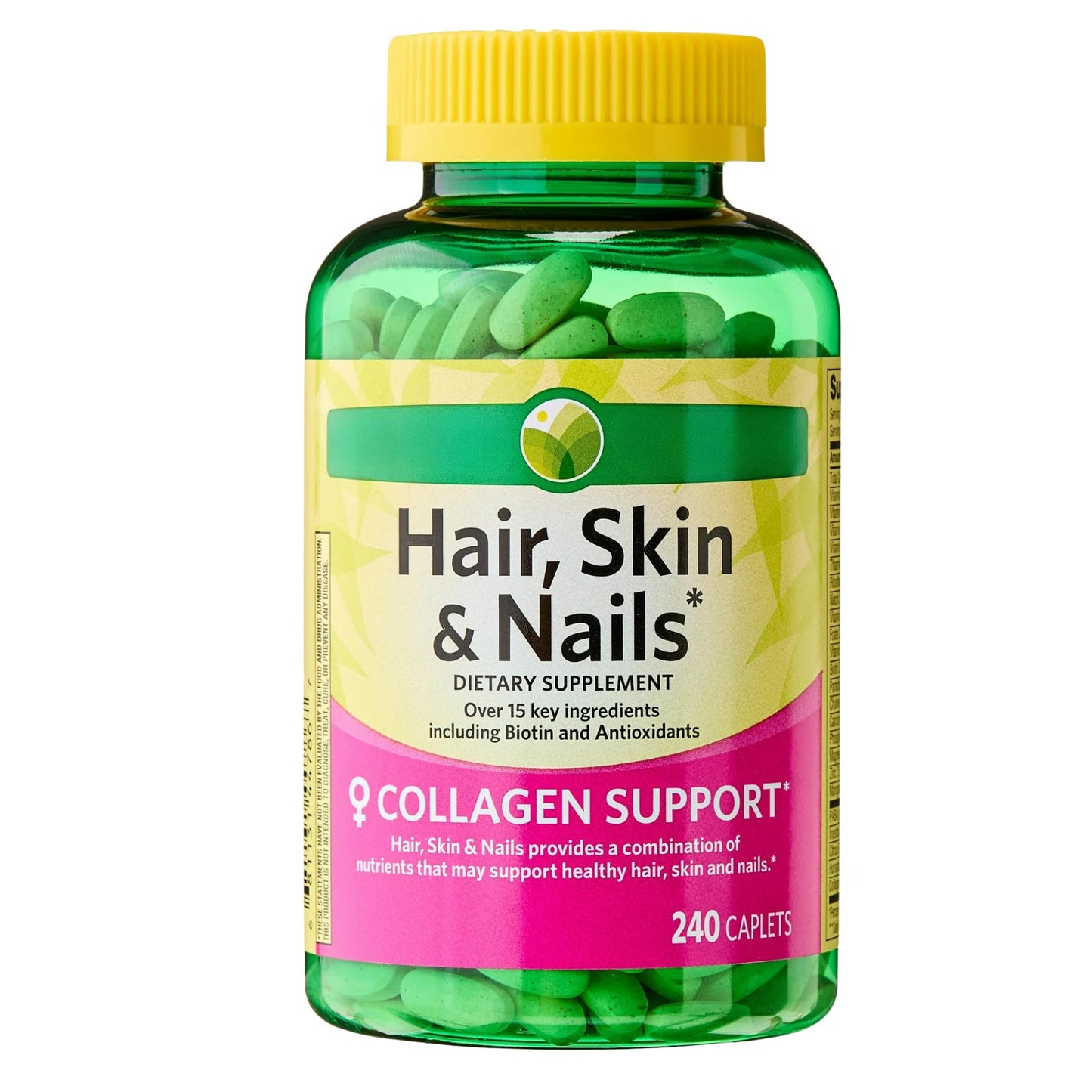 KP+ Spring Valley Hair, Skin & Nails Collagen Support 240 Tablets