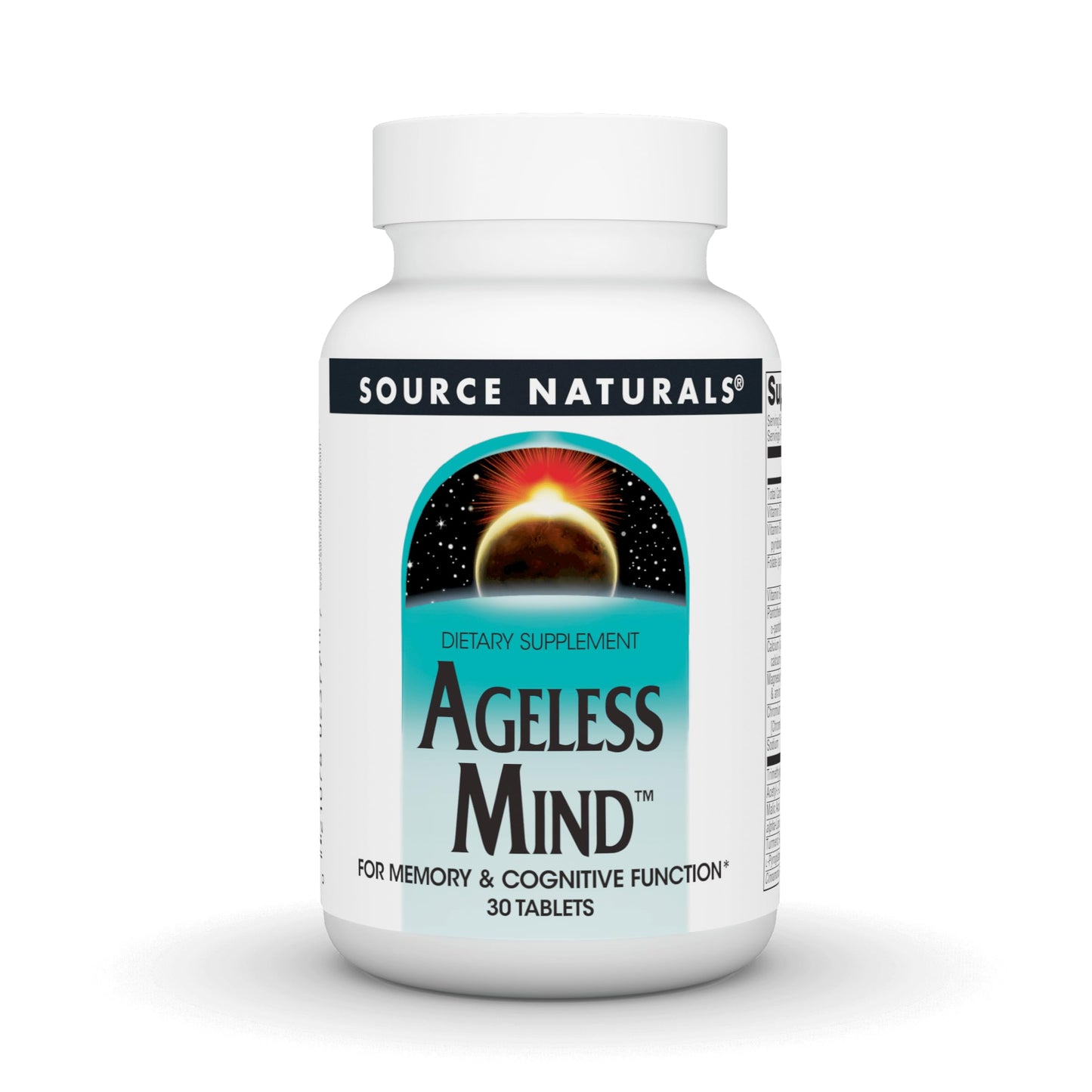 Source Naturals Ageless Mind for Memory & Cognitive Function, 30 Tablets