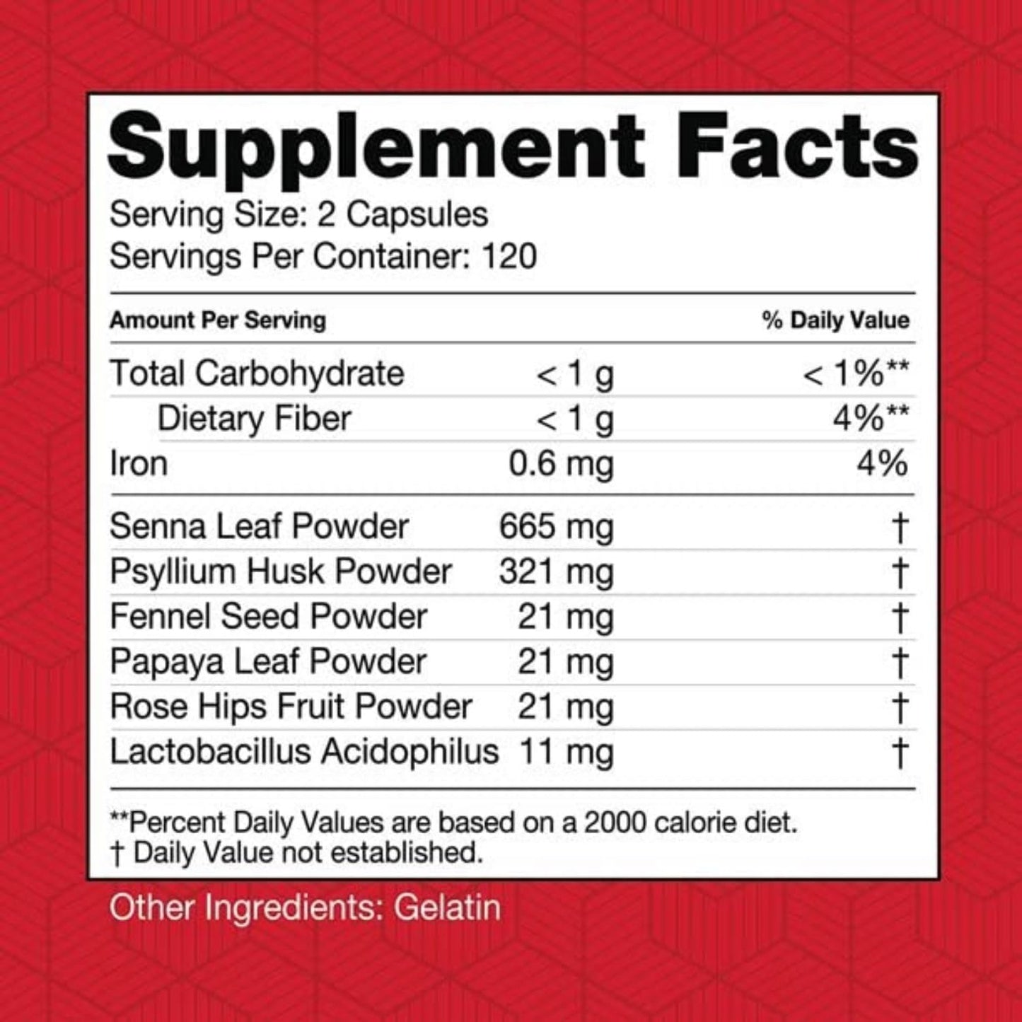 Health Plus Super Colon Cleanse 10-Day Detox Capsules, 720 Capsules