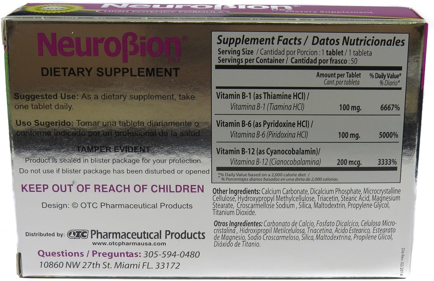 Neurobion Classic Vitamin B Energy Booster Tablet, 20 Count