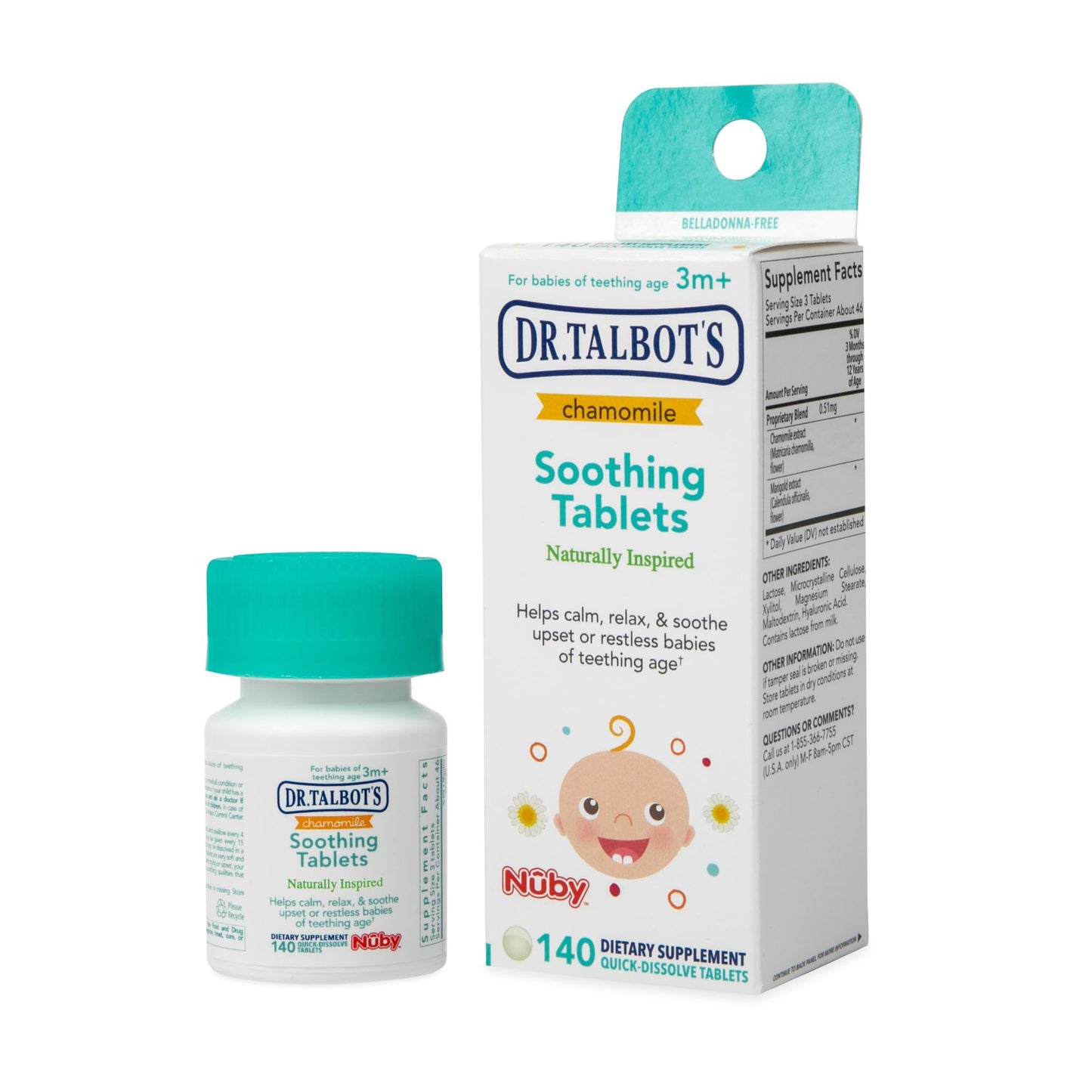Dr. Talbot's Chamomile Soothing 1 Tablet