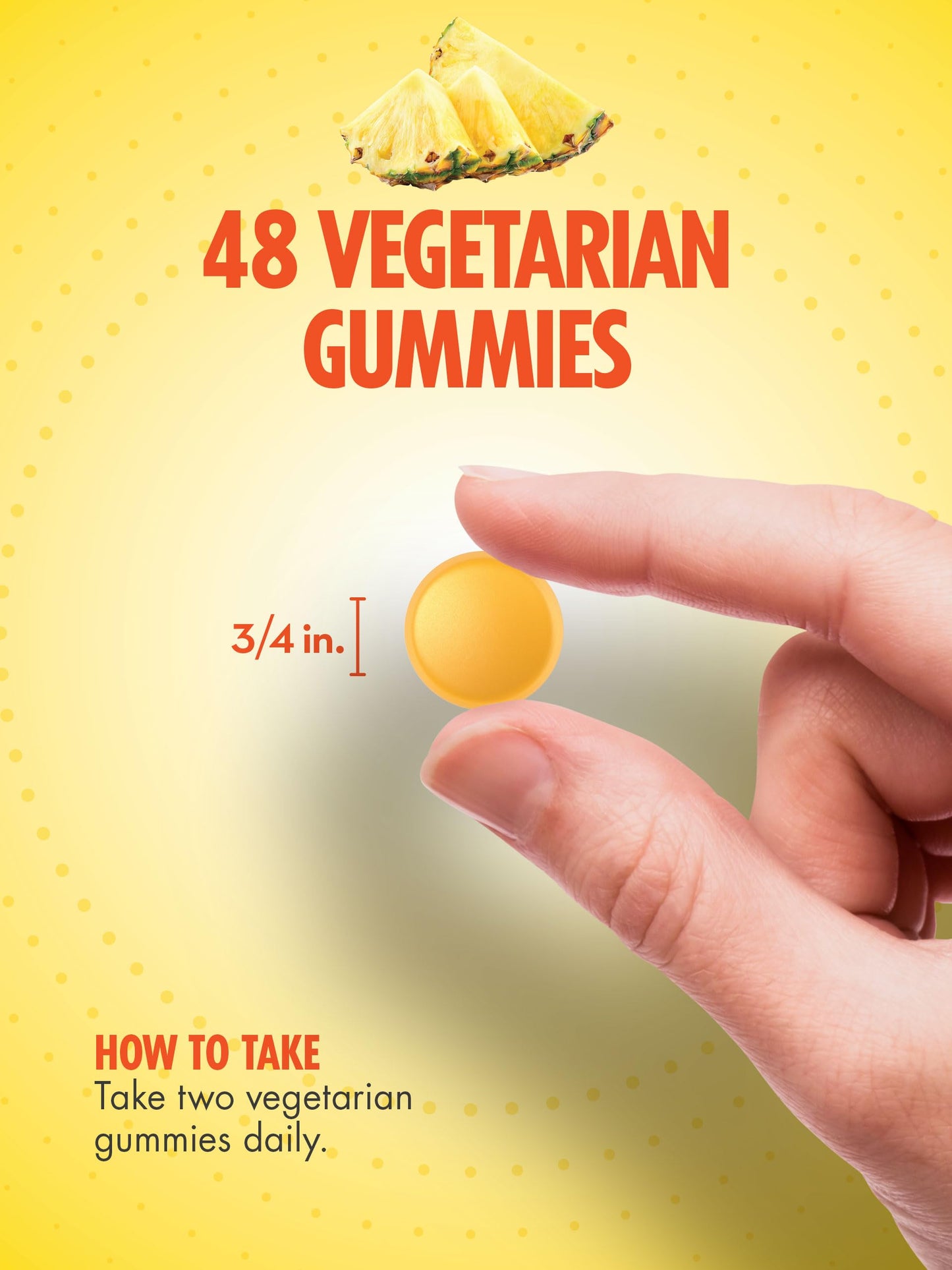 Sundance Vitamin D3 Gummies 2000 IU, 48 Count