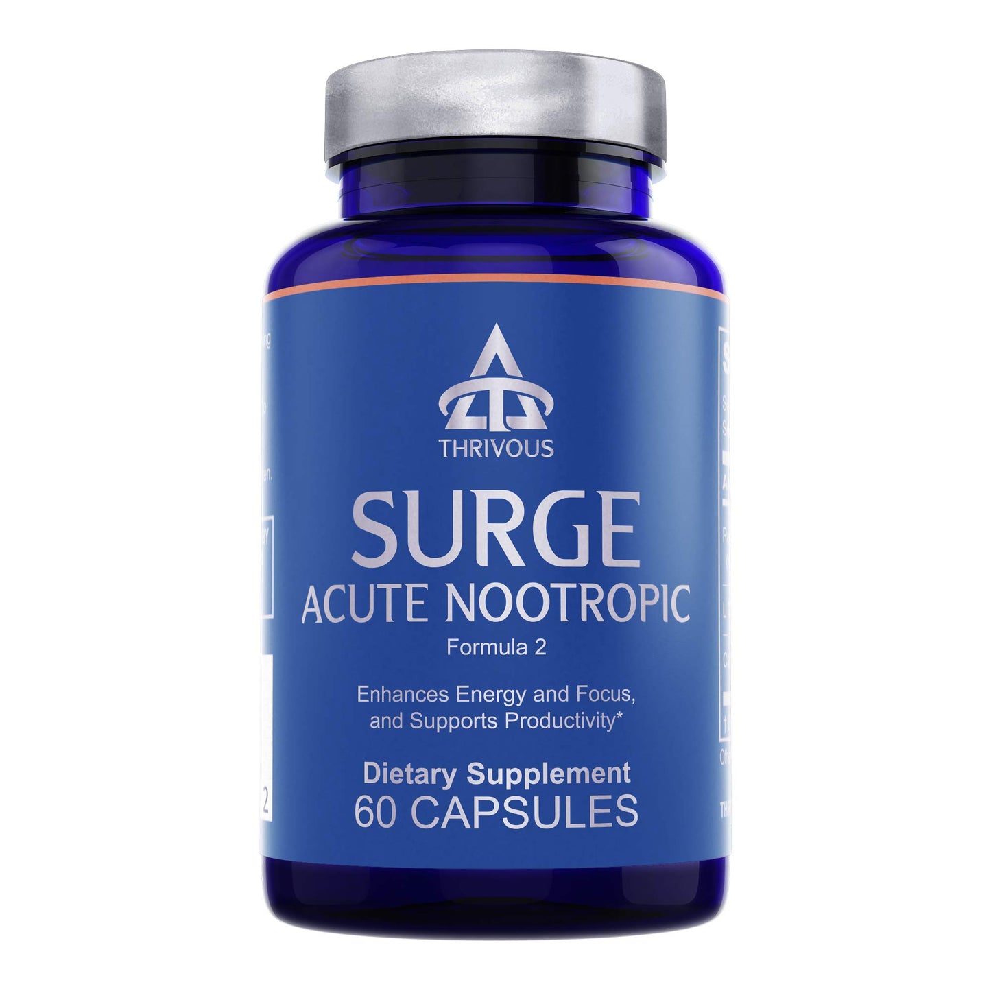 Thrivous Surge Acute Nootropic Capsule, 60 Count