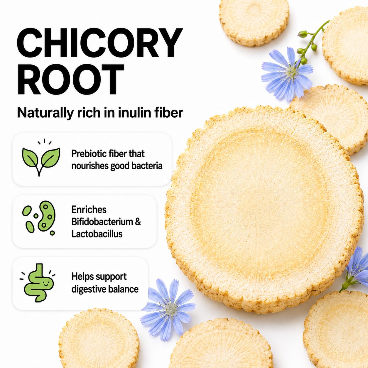 PureRootss Inulin Powder Fiber Supplement 16