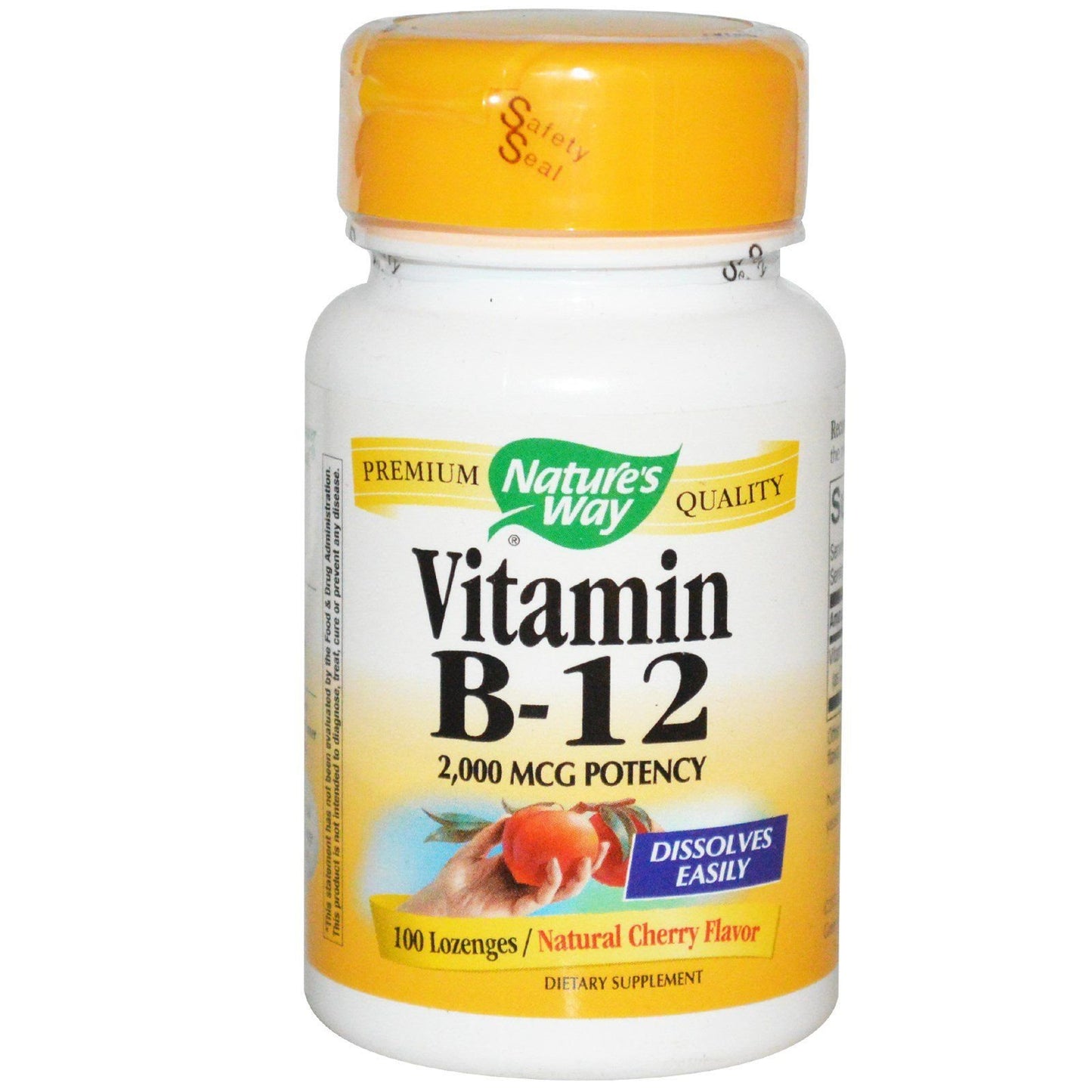 Nature's Way B-12 2000 mcg Lozenges, 100-Count