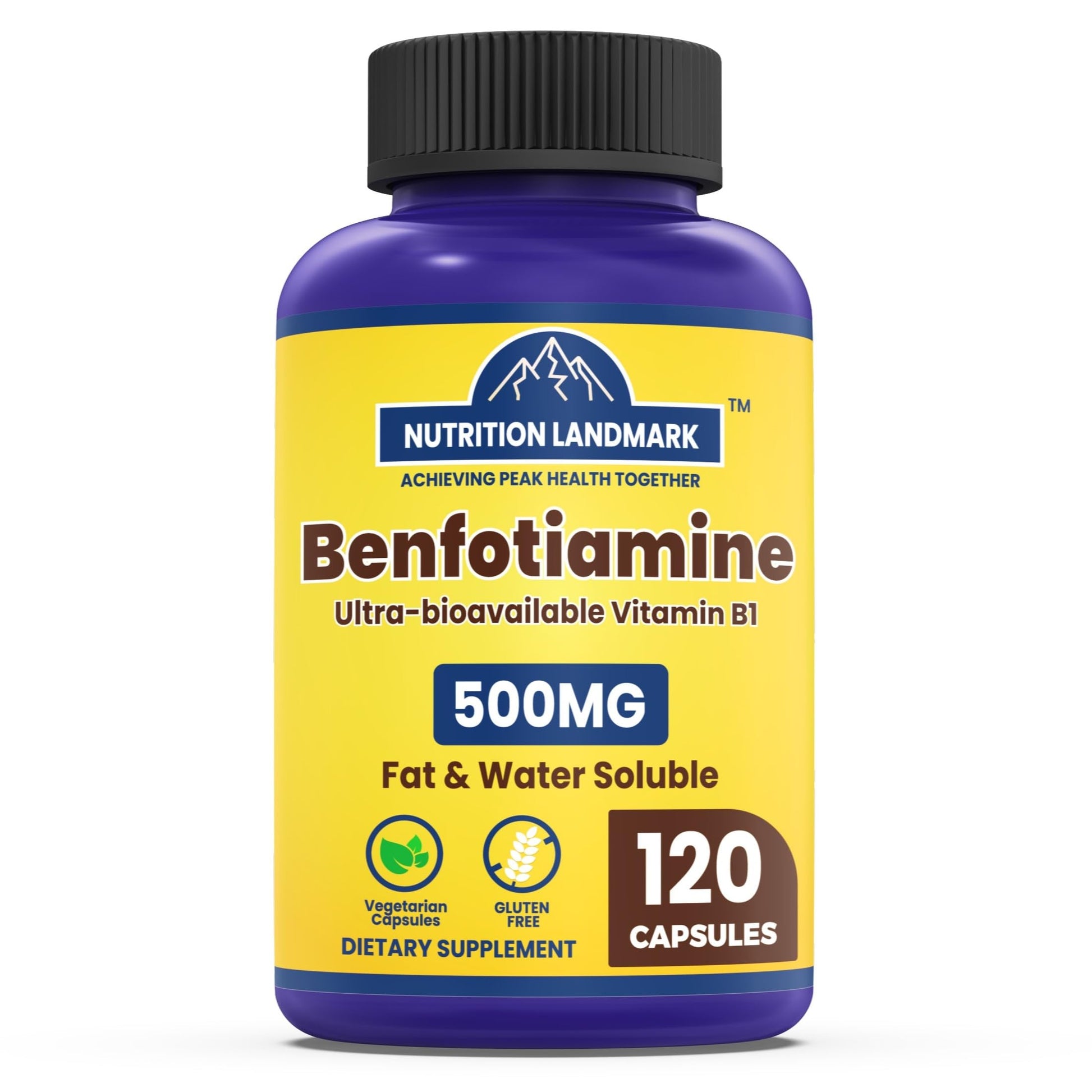 Nutriselect B1 Benfotiamine 500mg per Serving Capsule 120 Capsules