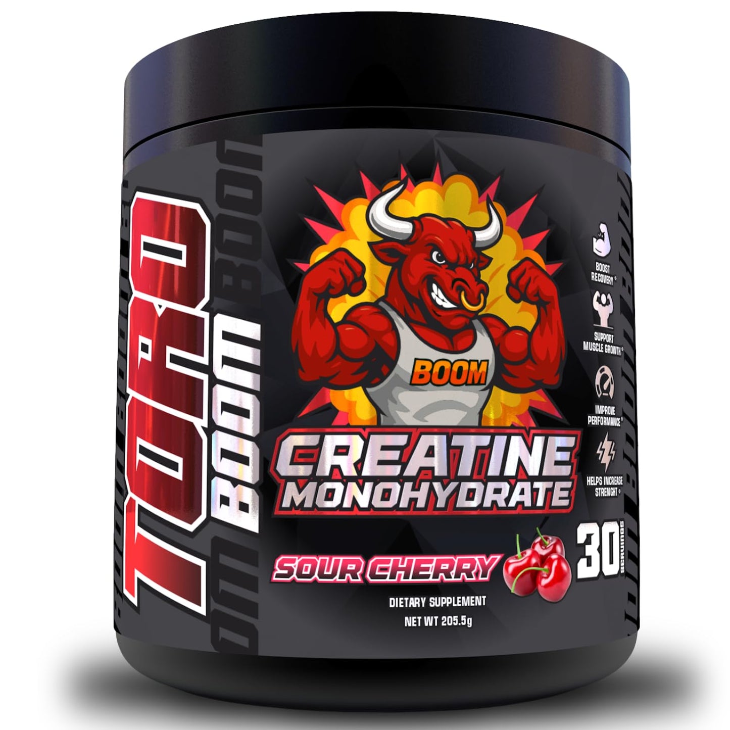 TORO BOOM Creatine Micronized Powder, 1 Ounce (Pack of 1)