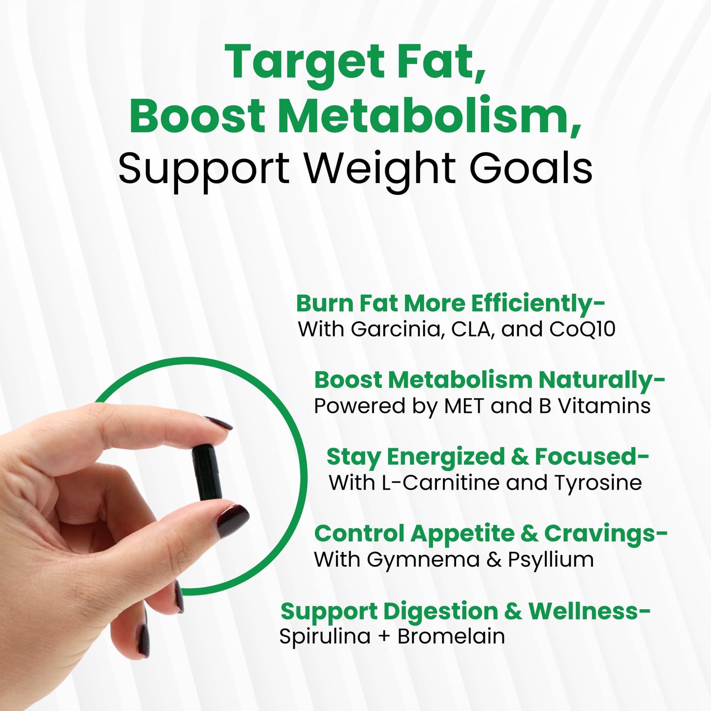 PHARMS Pharma Natural Super Fat Burner Advanced Lipotropic Formula with MCT Oil Weight Loss Support Metabolism Booster Fat Burning Supplement for Men and Women, 90 Capsules