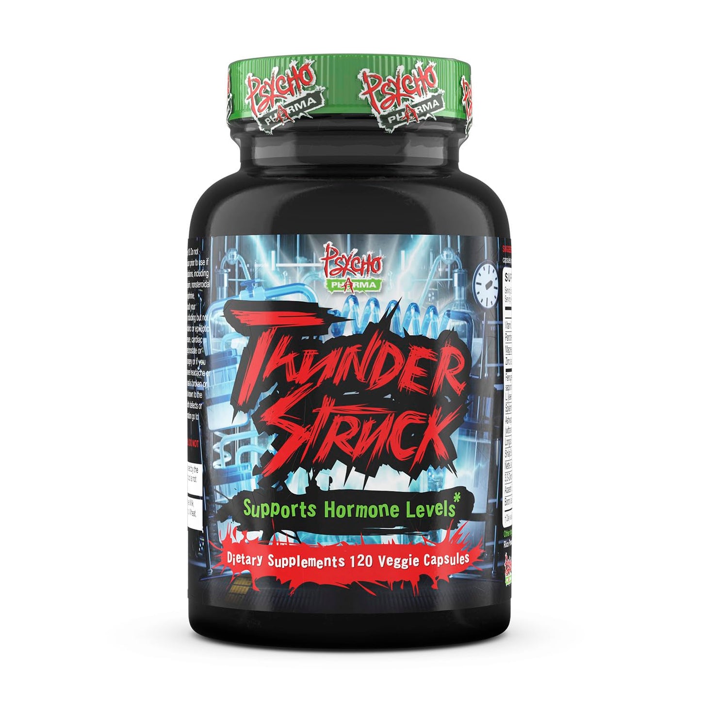 Psycho Pharma Thunderstruck Lean Muscle Mass Supplement Capsule 1 Count