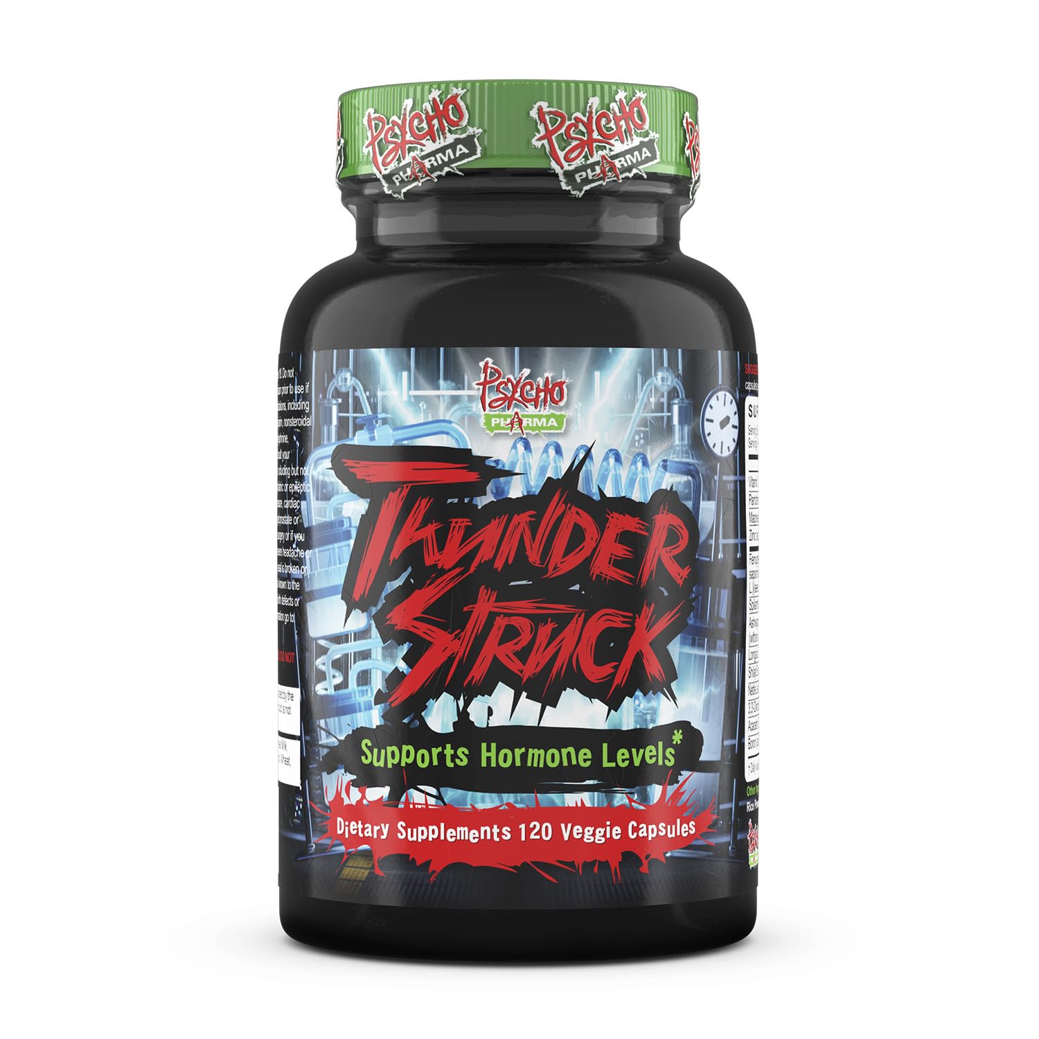 Psycho Pharma Thunderstruck Lean Muscle Mass Supplement Capsule 1 Count