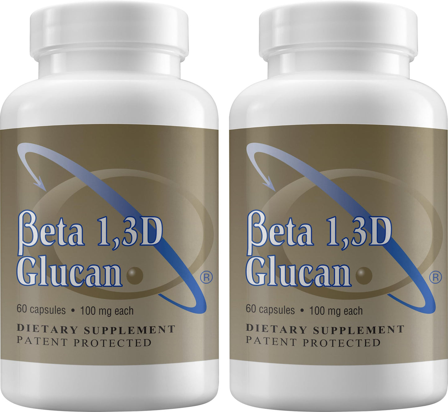 Transfer Point Immune Support Supplement Highly Purified Beta 1,3D Glucan 100 mg per Capsule, 60 Capsules
