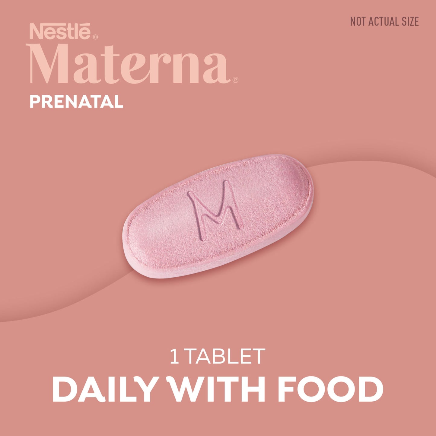Materna Nestle Prenatal Postpartum Vitamin & Mineral Supplement Tablet, 100 Tablets